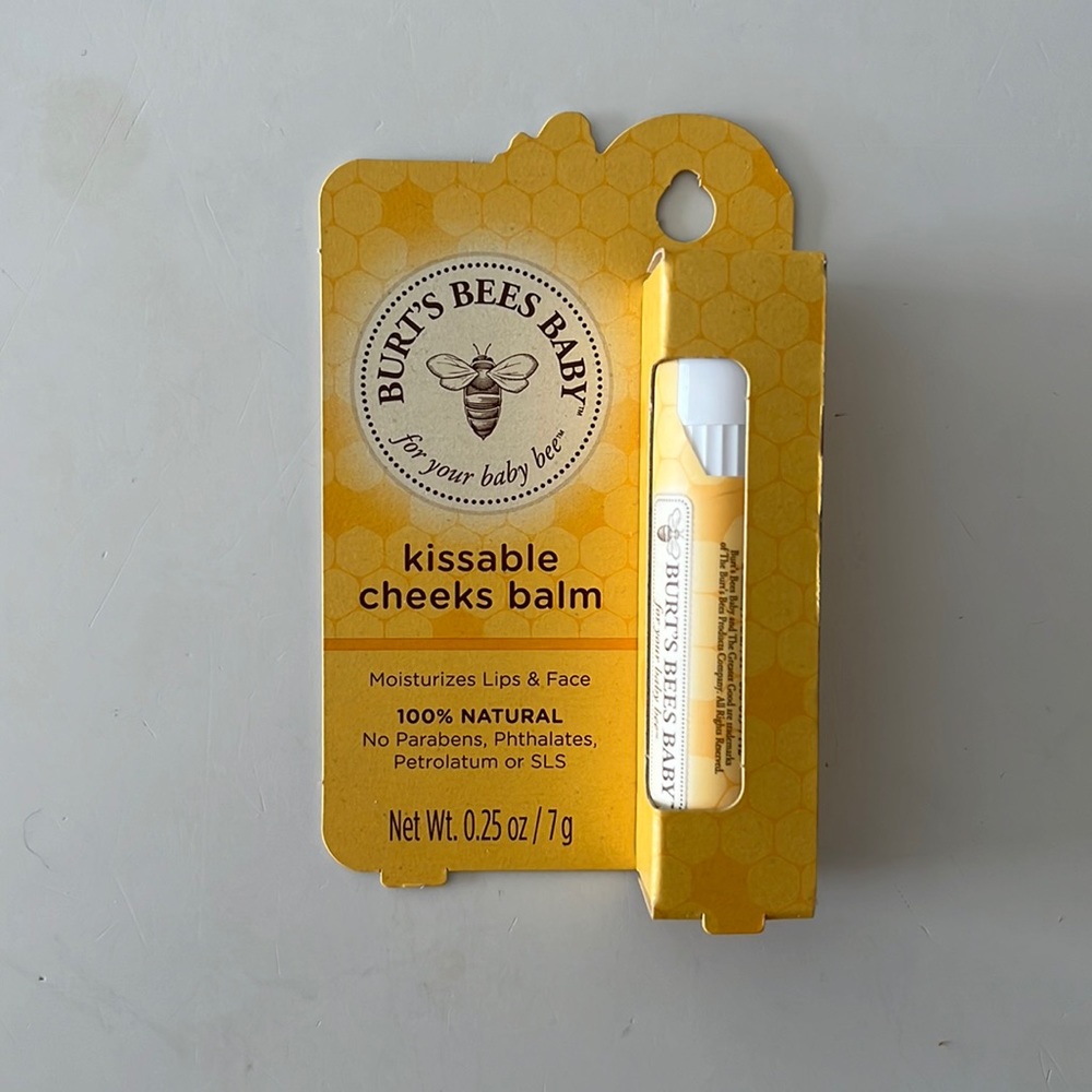 Burt’s Bees Baby Kissable Cheeks Balm 0.25 Oz